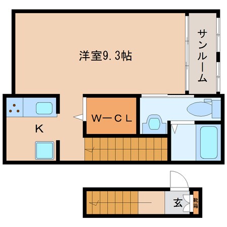 新大宮駅 徒歩13分 2階の物件間取画像